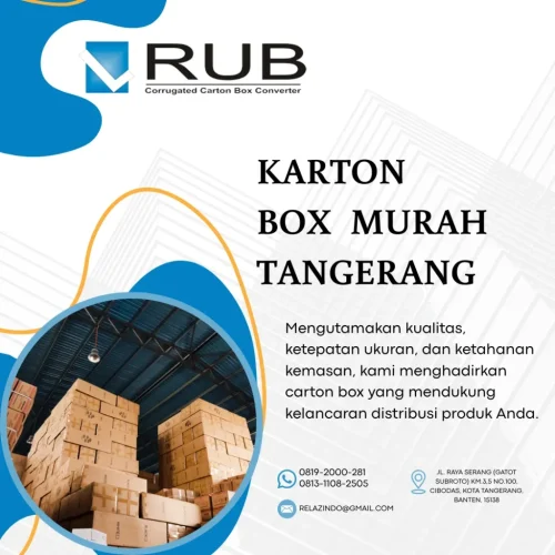 Karton Box Murah Tangerang