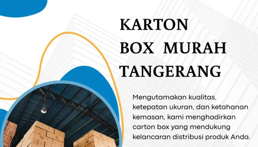 Karton Box Murah Tangerang