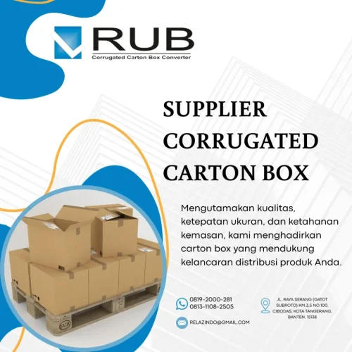 supplier corrugated carton box
